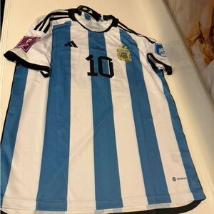 Messi #10 Argentina Home Jersey Size XL